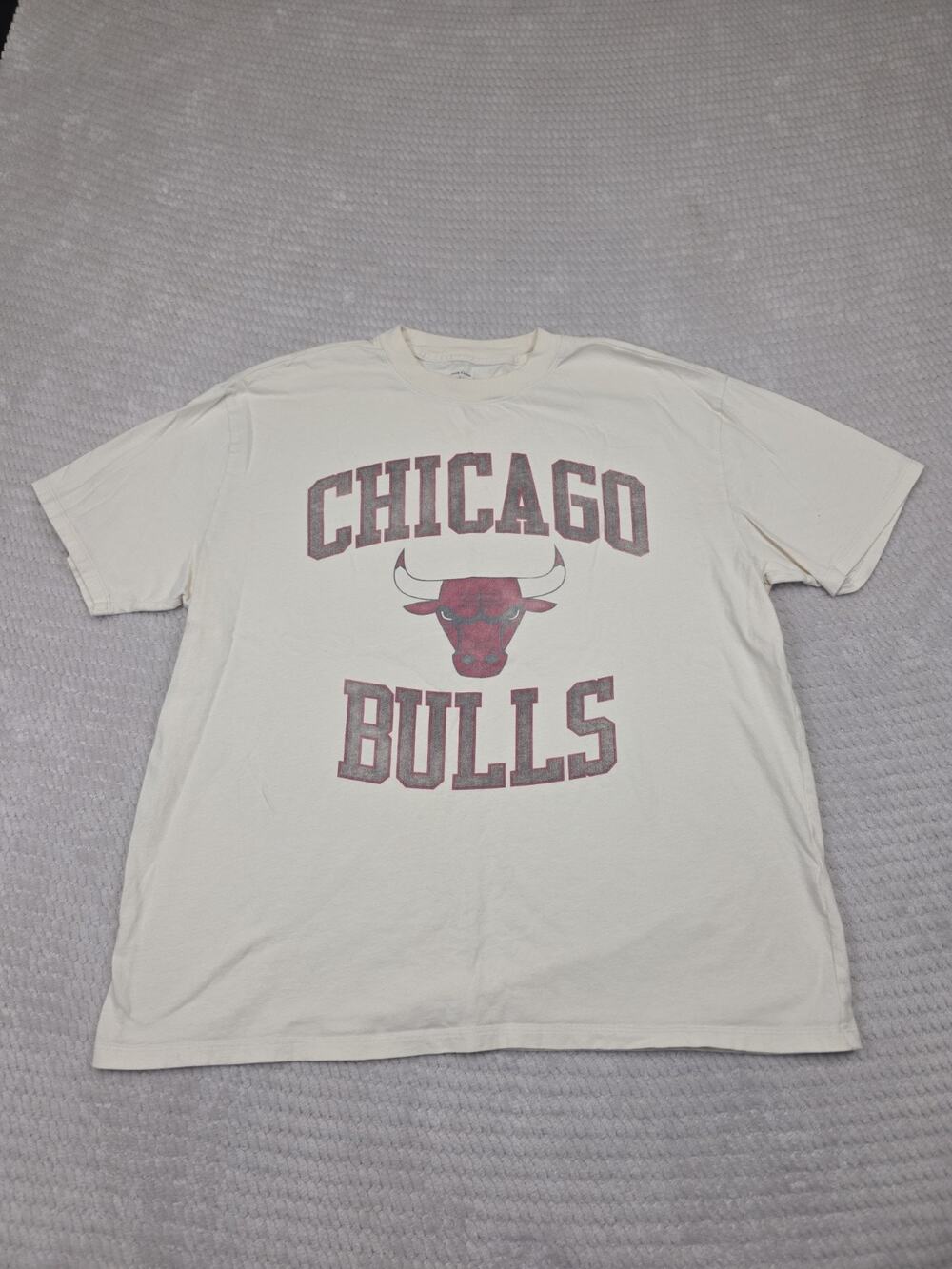 Abercrombie & Fitch Shirt Womens Medium Soft A&F Collection Chicago Bulls